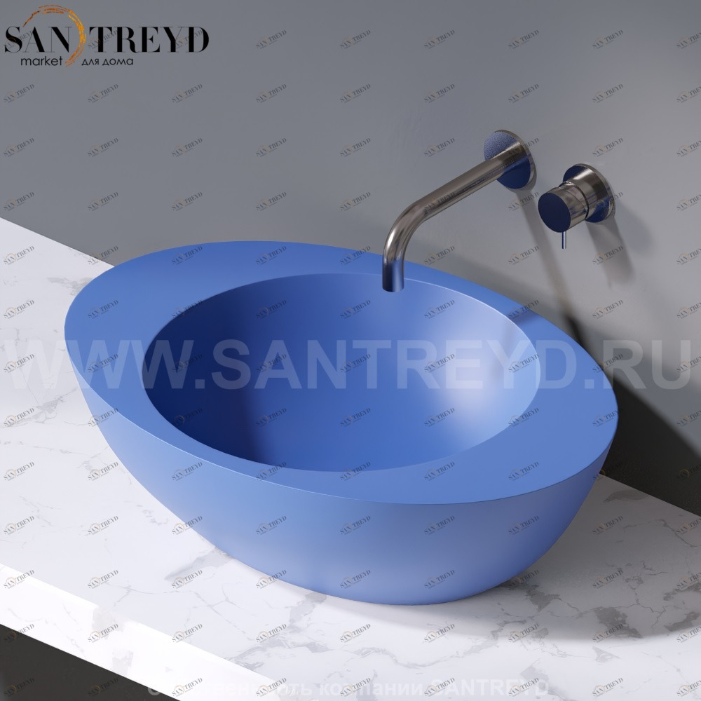 L269.140 Накладная раковина на столешницу  овальная A. e T. Italia ACCENT AeT ITALIA