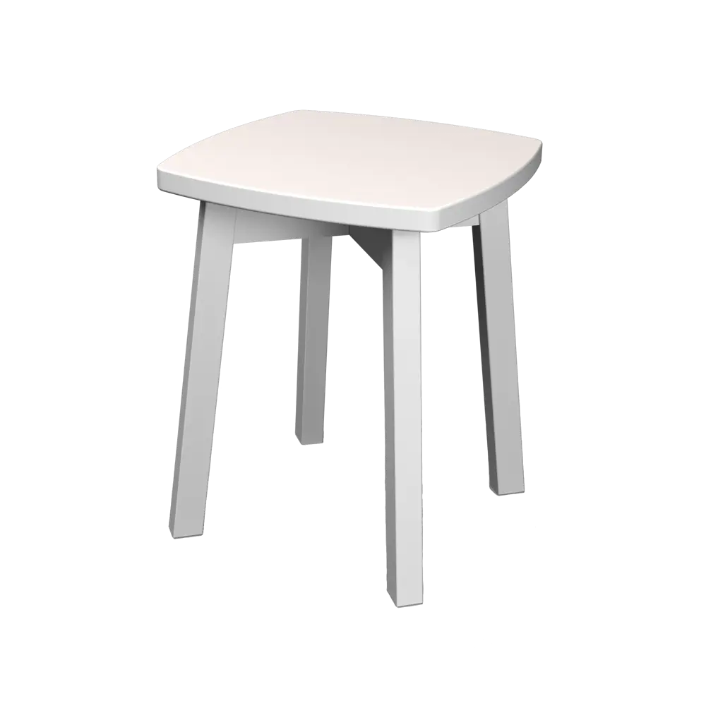Каркас для табурета Гавр Delinia 33x33x41.5 см 42 см дерево цвет белый 83697033 STLM-2063073  - Вид №3