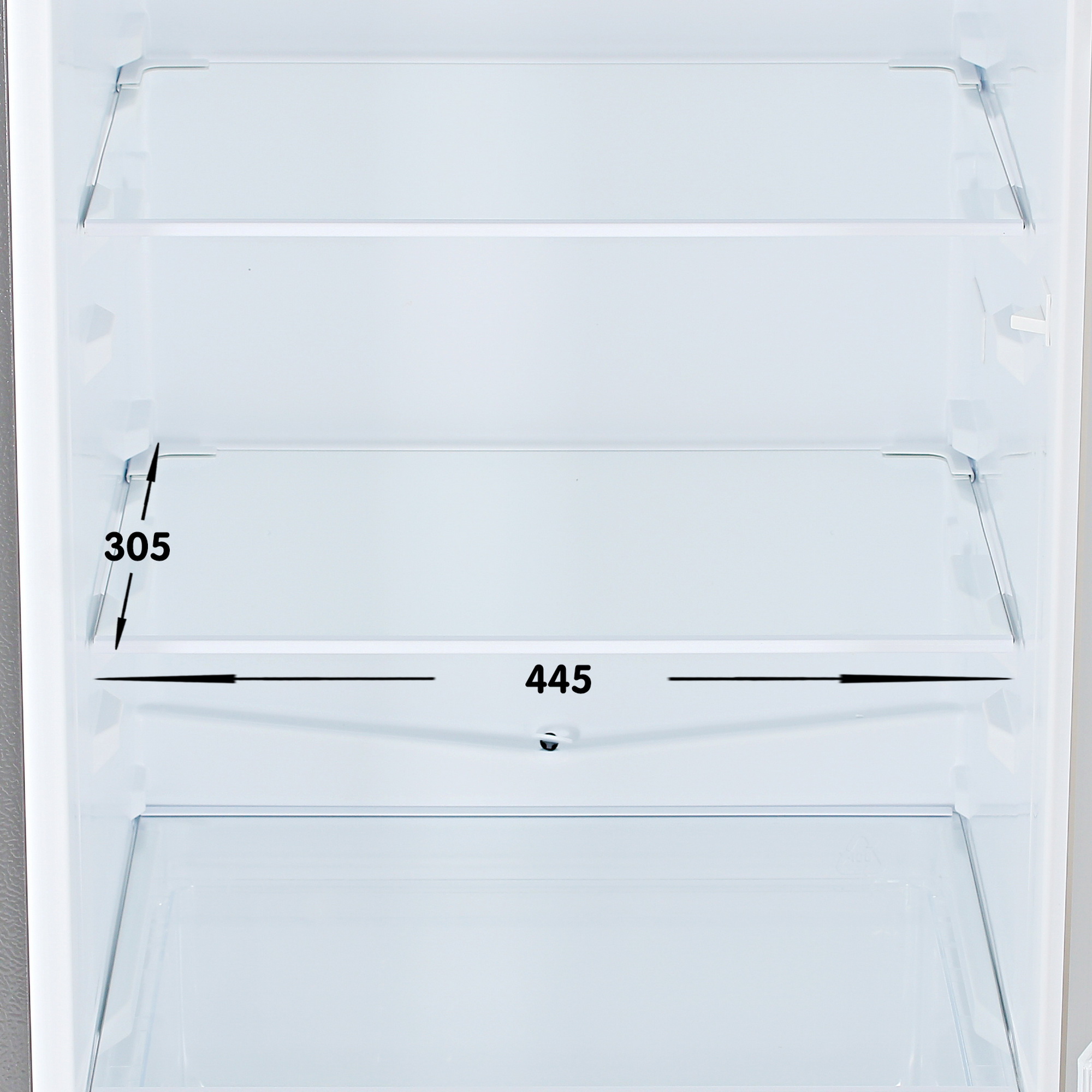 5403616 Холодильник с морозильником   DEXP B2-21AMG серебристый STDN-0061359 - Вид №8