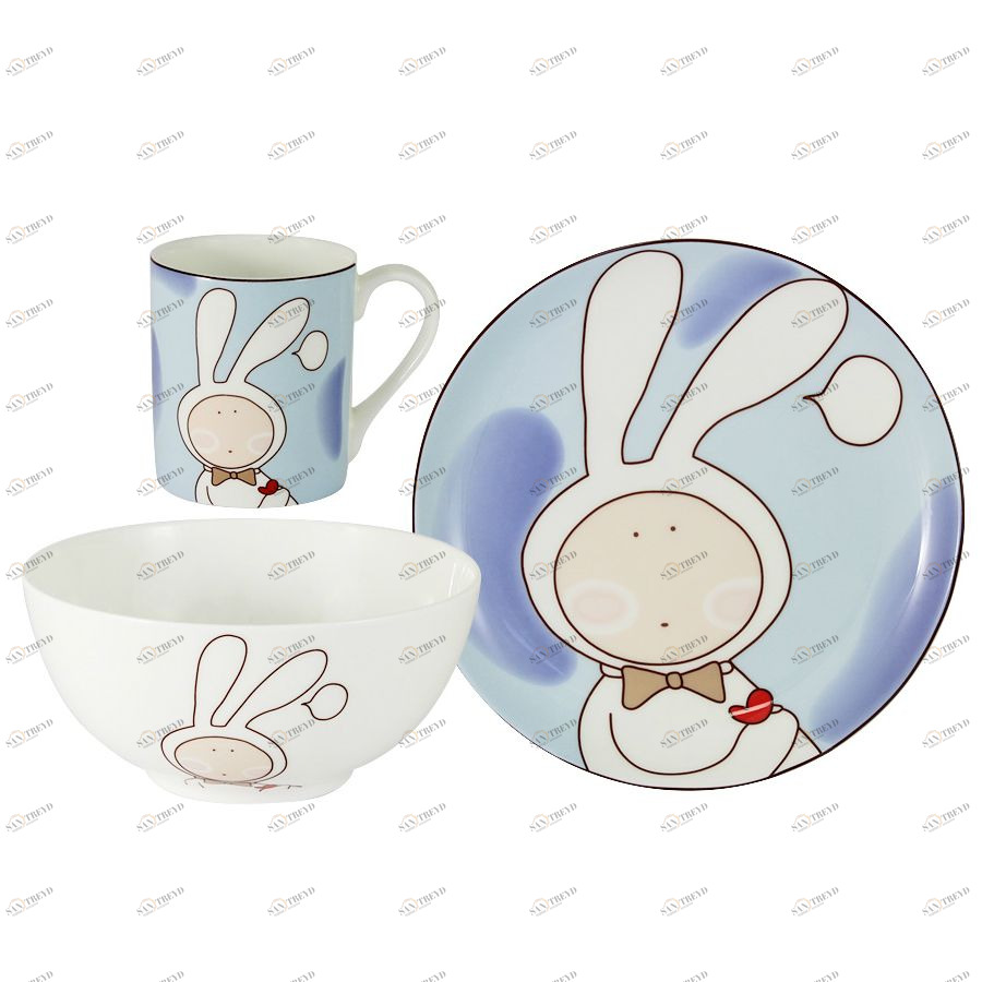 Набор Зайчонок, 3 предмета Anna Lafarg Emily ALW16Q66E6