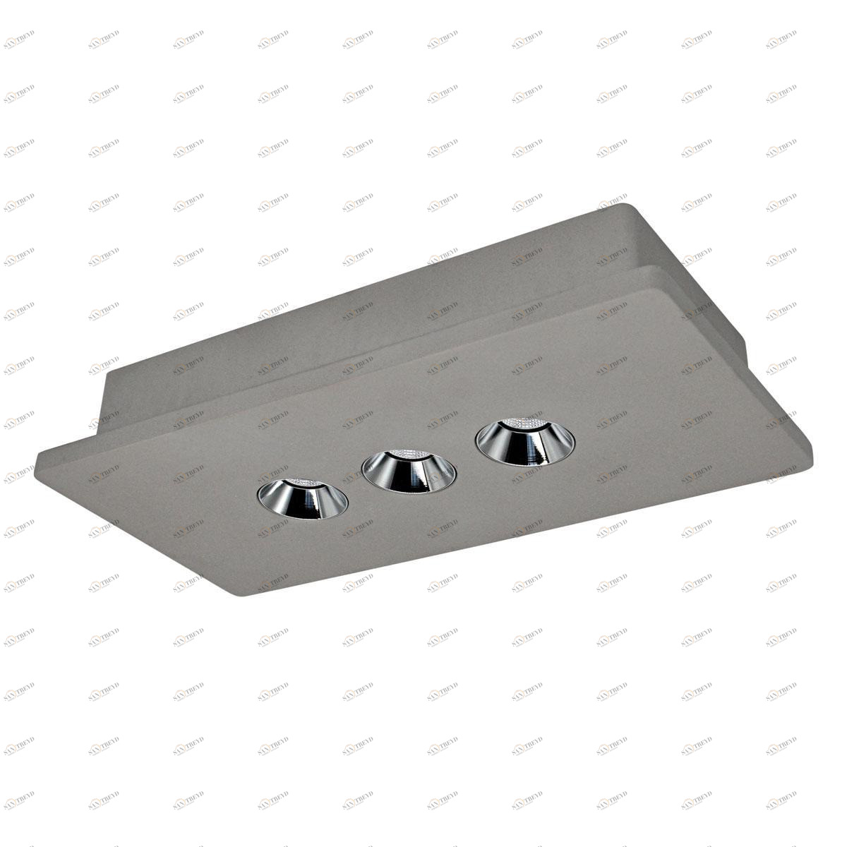 Потолочный светодиодный светильник Loft IT Architect OL1072-GH/3 LOFT IT ARCHITECT 277234 Серый 