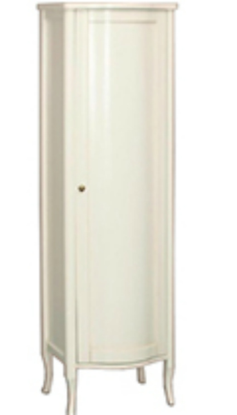 Витрина MIGLIORE Bella ML.BLL-VE450.DB с дверцей, нежно-голубой  - Вид №1