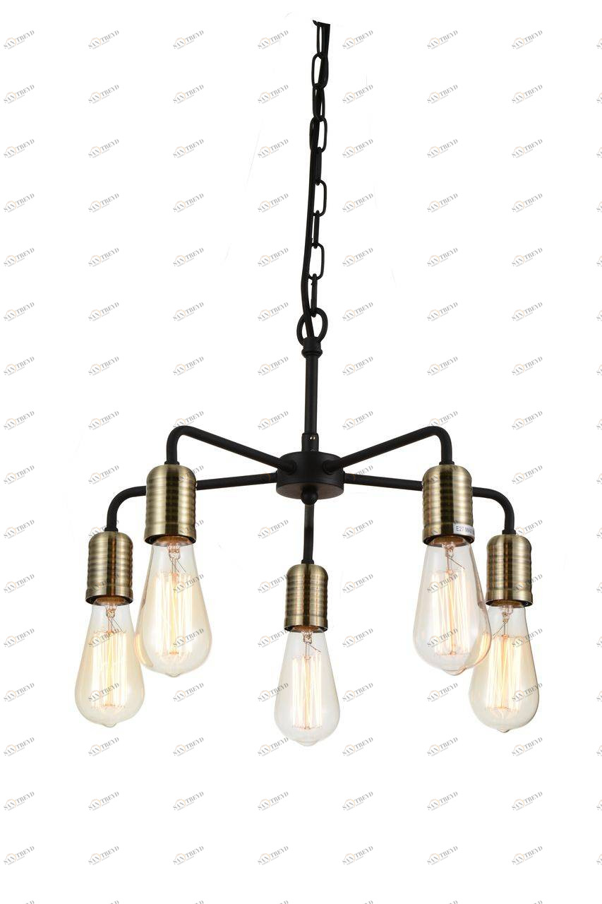 Подвесная люстра Favourite Scholz 1656-5P FAVOURITE SCHOLZ 057213 Черный 