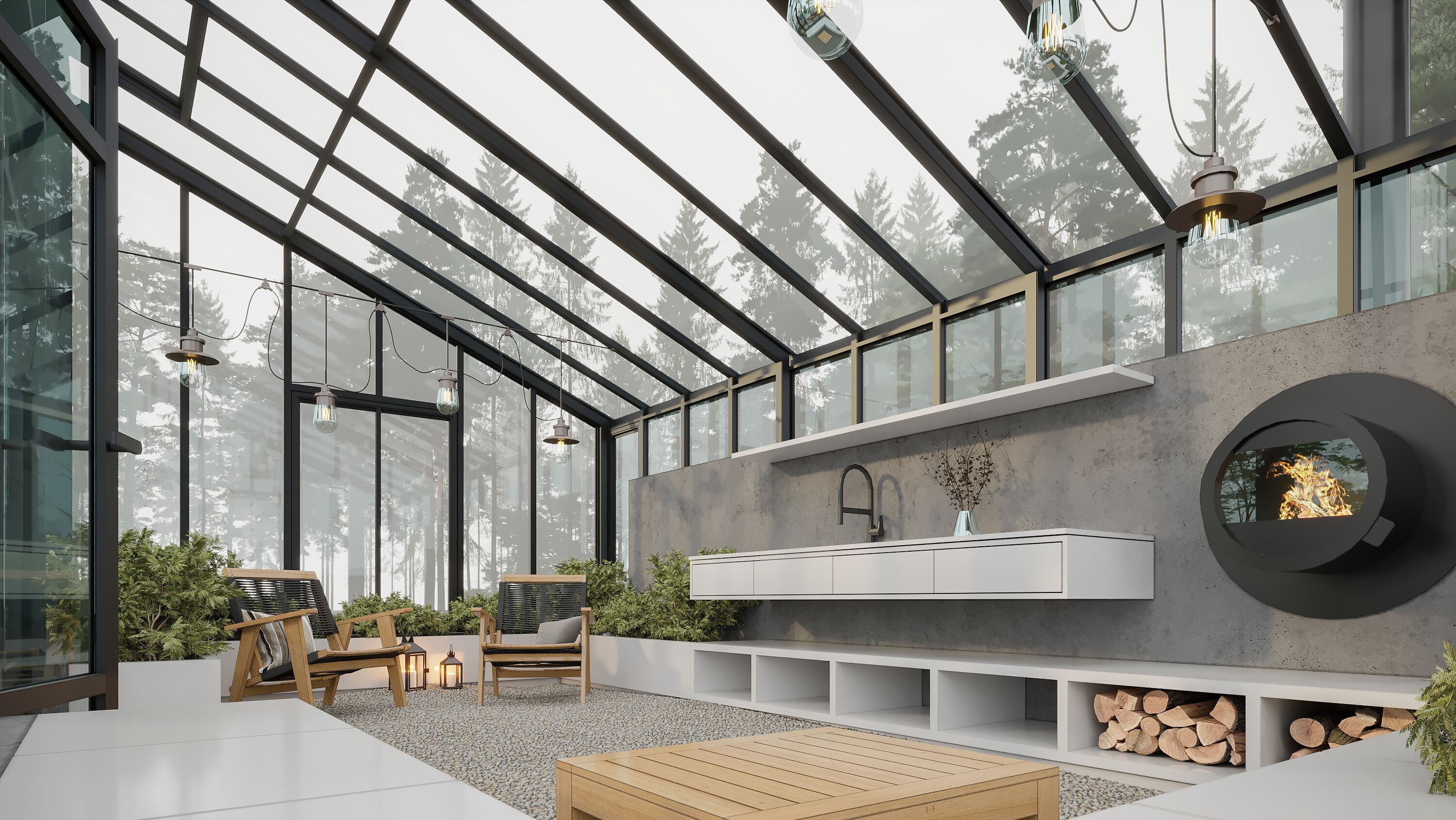 Алюминиевая Садовая теплица VANSTA Sanctuary ARCH-00146432 - Вид №1