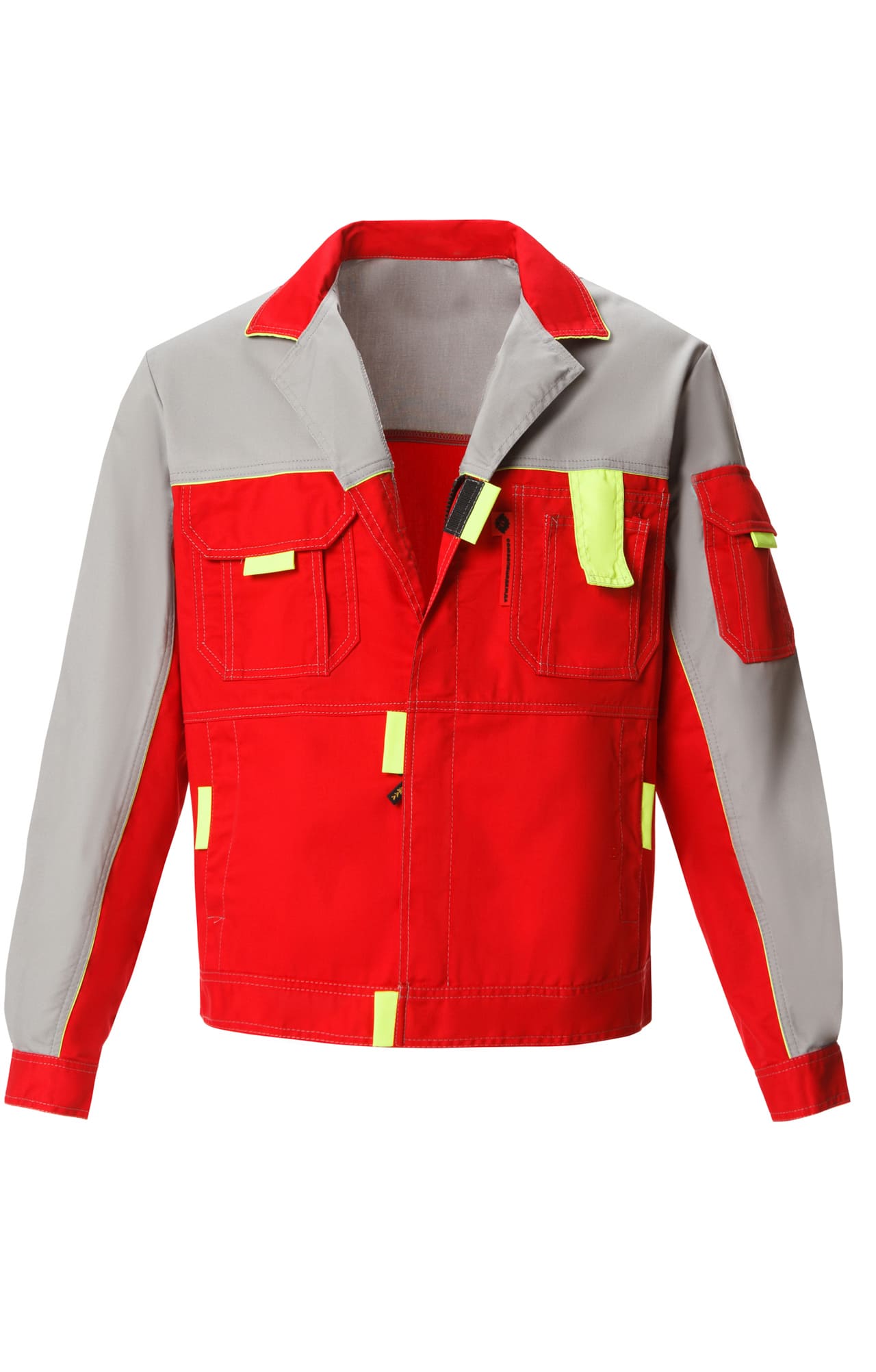 65321 Костюм "Профессионал-2" красный-светло-серый  Летняя спецодежда  размер 60-62/182-188  - Вид №2