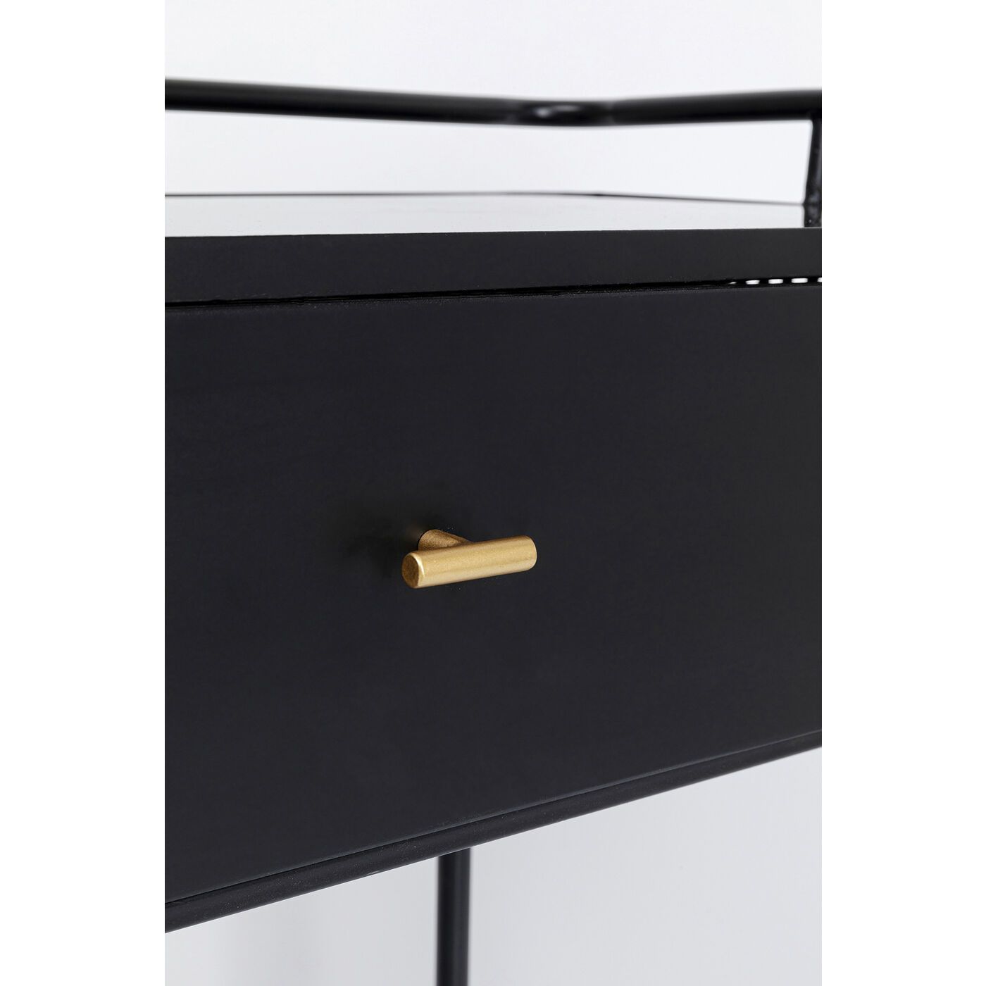 Прямоугольная консоль из стали и дерева с ящиками KARE Design забор ARCH-00102200 - Вид №2