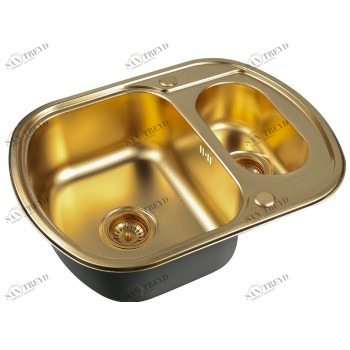 Zorg SZR-62-2-49 bronze Мойка кухонная прямоугольная Zorg 