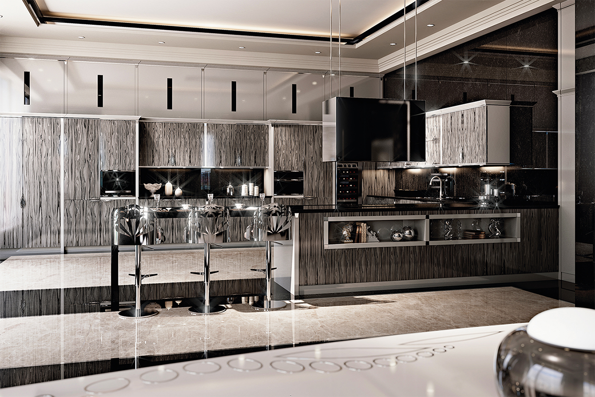 Кухня  TESSAROLO ALISIA 1 Deco - Вид №1