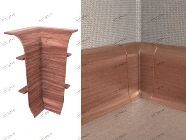 Угол внутренний с текстурой 140 Вишня виньола (2 шт) RICO LEO 2541332