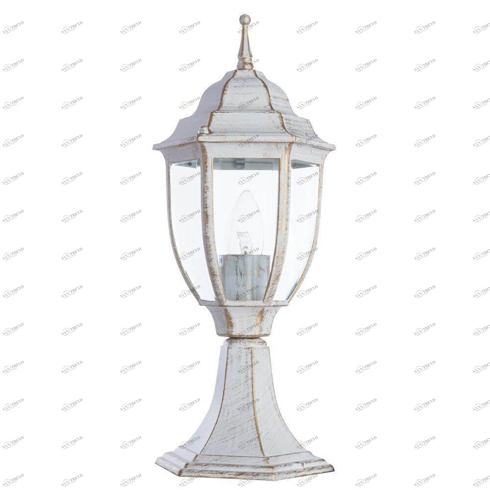 Уличный светильник белый 40 см Arte Lamp Pegasus A3151FN-1WG ARTE LAMP PEGASUS, ФОНАРЬ 00-3897058 Белый 
