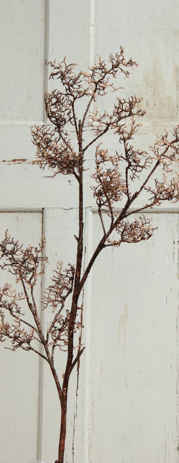 5396 634 a3 Искусственный спрей чайного дерева 'glitter', 110 см, медь H-andreas 