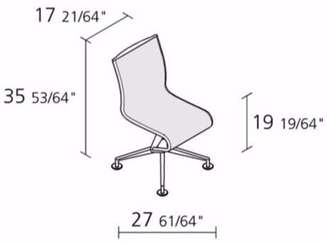 Alias Поворотный офисный стул Frame sun-id-1379084 - Вид №3