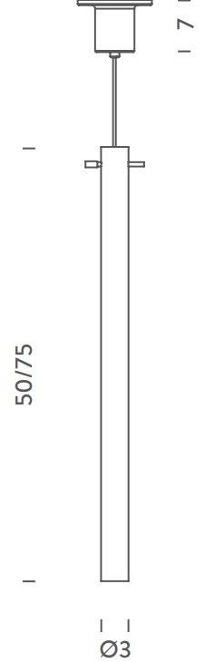 NEMO Подвесной светильник из пескоструйного стекла Canna nuda sun-id-1486316 - Вид №3