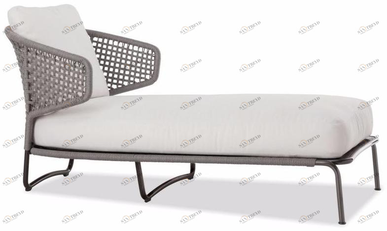 Minotti Мягкая садовая кушетка Aston cord outdoor sun-id-1383480