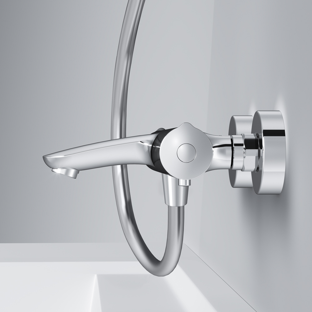 F8050000 смеситель д/ванны/душа с термостатом хром шт AM.PM Like - Вид №4