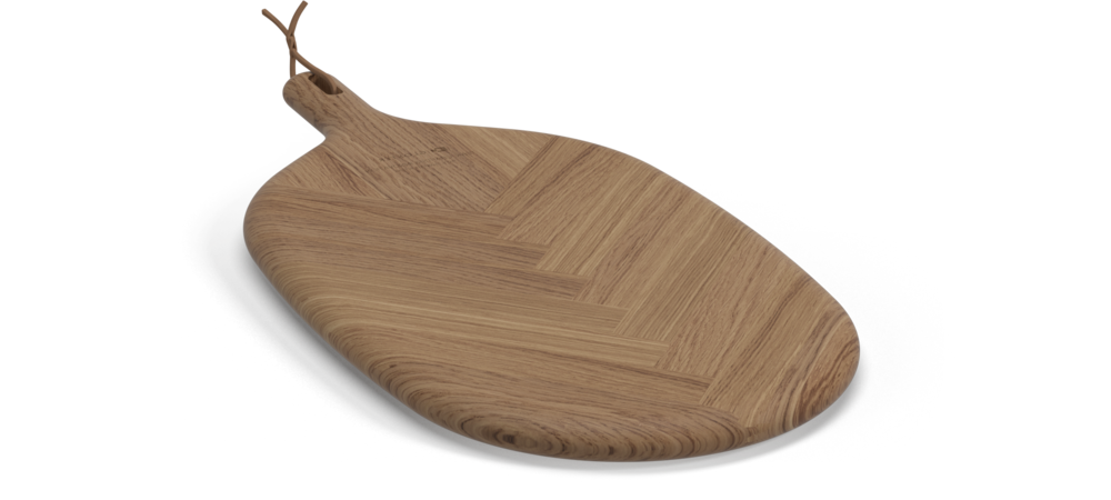 Deco Leaf Cutting Board Medium  Gloster Аксессуары Deco