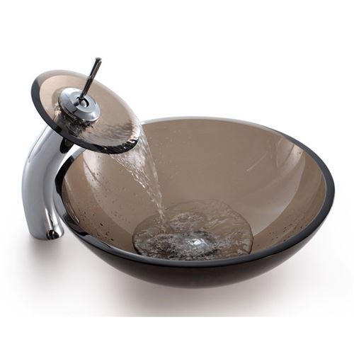 C-GV103FR-KGW1700-PU10 Накладная раковина на столешницу  прямоугольная Krausru  - Вид №3