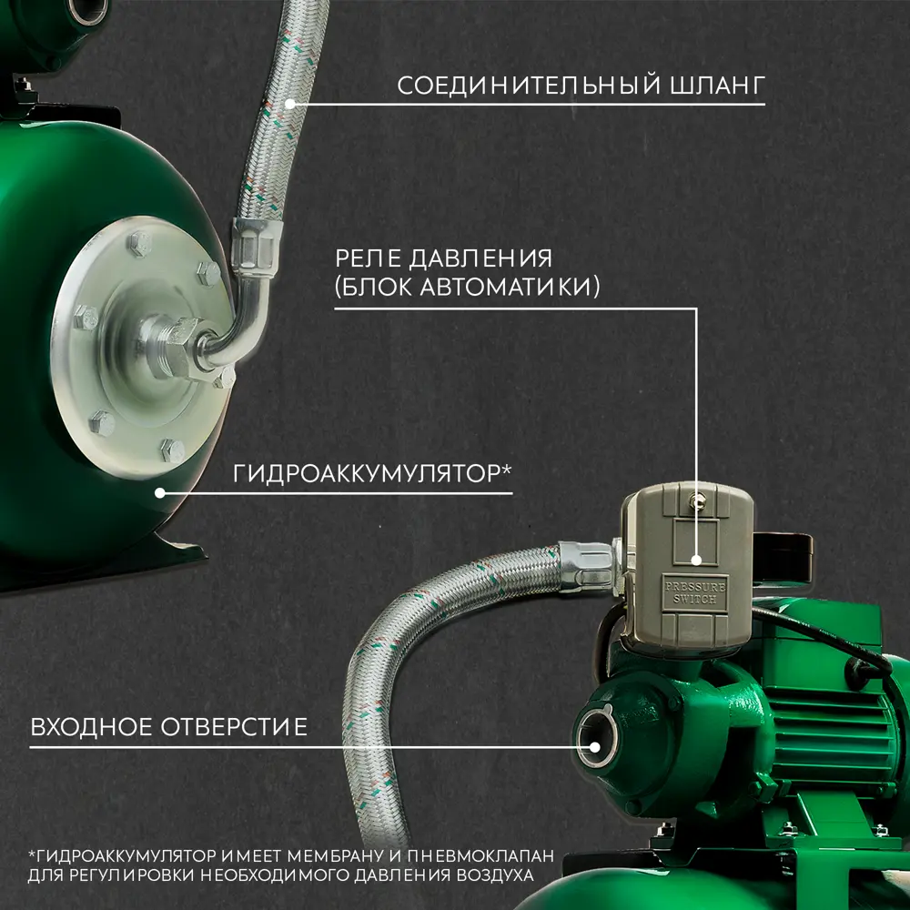 Насосная станция Oasis S-35/35 CVA-19 2100 л/ч STLM-2151483 - Вид №4