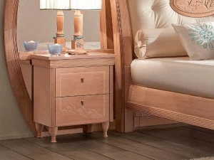 Caroti Маринованная тумбочка с ящиками Goldline onda