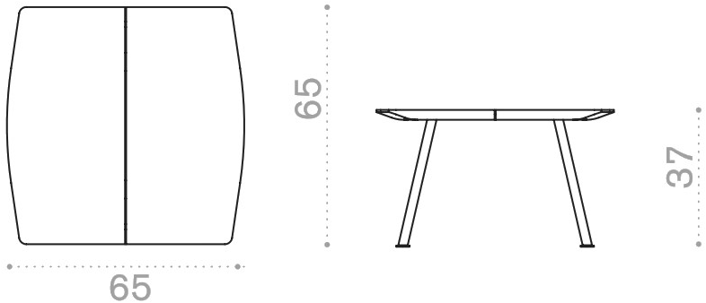 Ethimo Квадратный садовый столик из тика Agave Agtabant0 - Вид №8