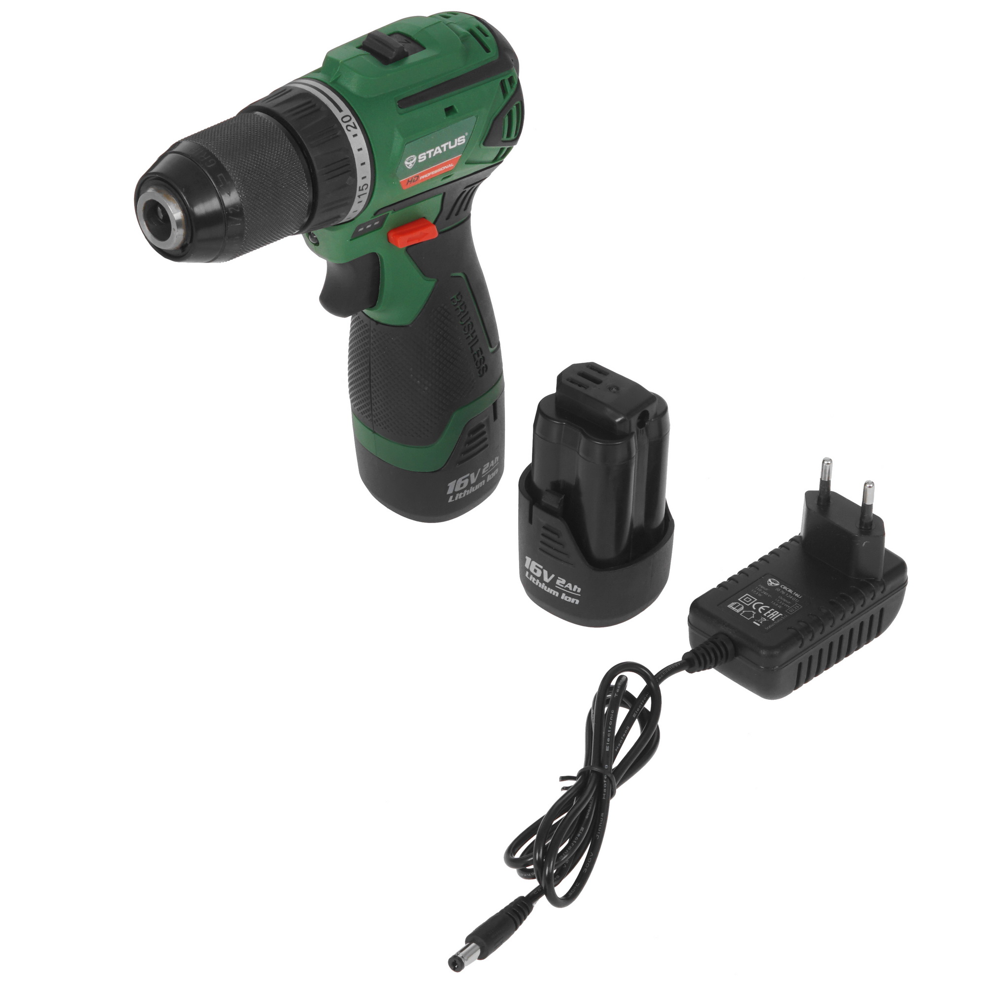 Дрель-шуруповерт STATUS CBL16-2Li 9974372 STDN-0103879 - Вид №2
