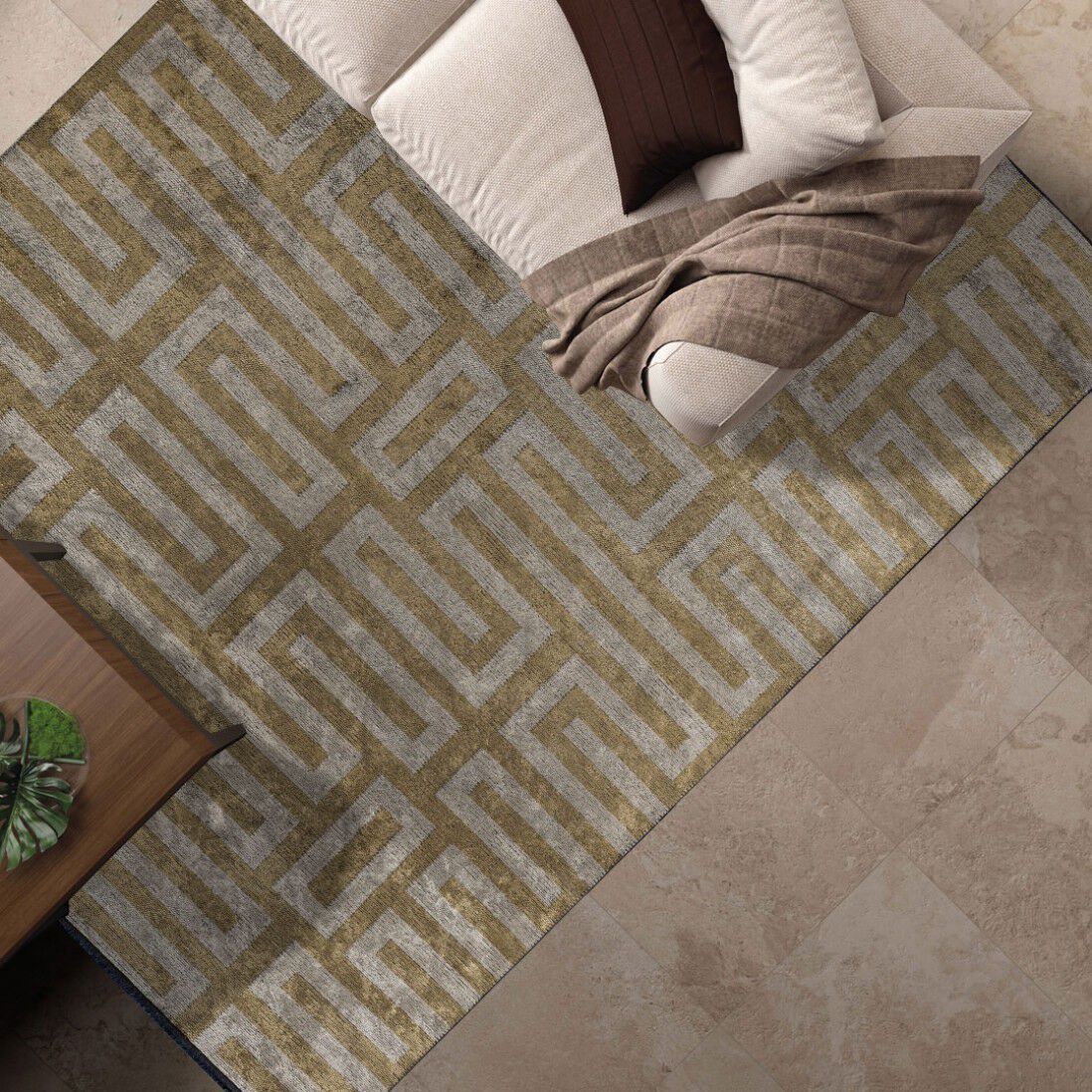 Прямоугольный ковер с рисунком Ademi Exclusive ARCH-00100515 - Вид №4