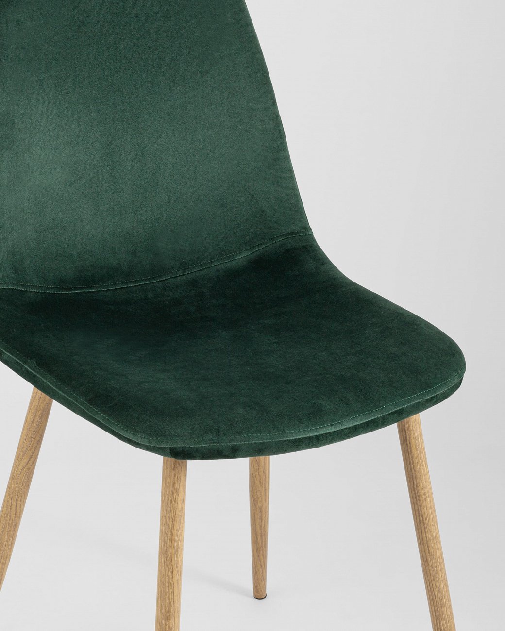 Стул со спинкой темно-зеленый "Валенсия" STOOL GROUP ДИЗАЙНЕРСКИЕ, ИНТЕРЬЕРНЫЕ 00-3946285 Зеленый  - Вид №7