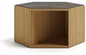 Atmosphera Низкий садовый стол из тика с местом для хранения вещей Zeta Ze.tb