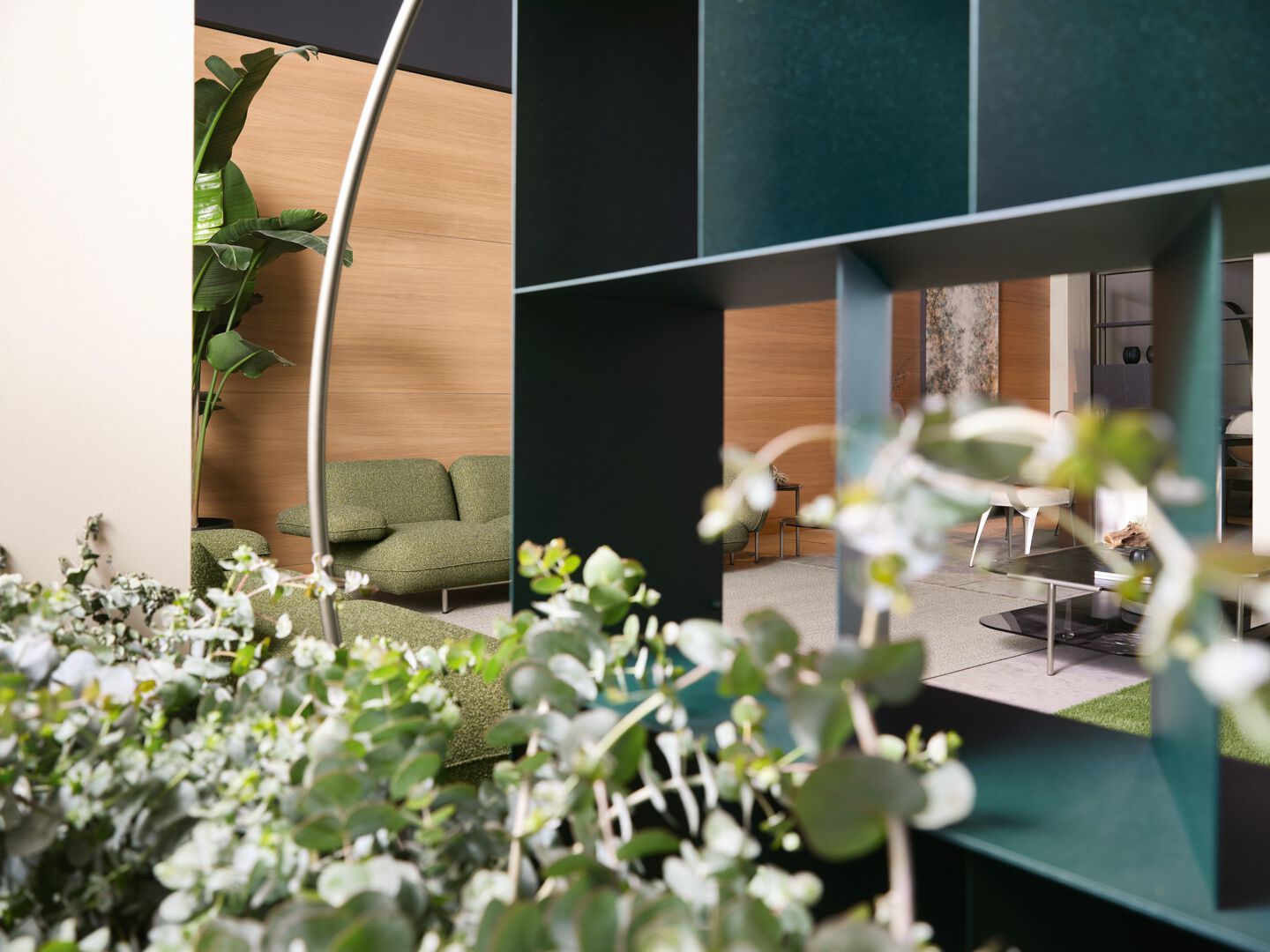 Книжный шкаф из нержавеющей стали Cantori ROCKY ARCH-00007966 - Вид №2