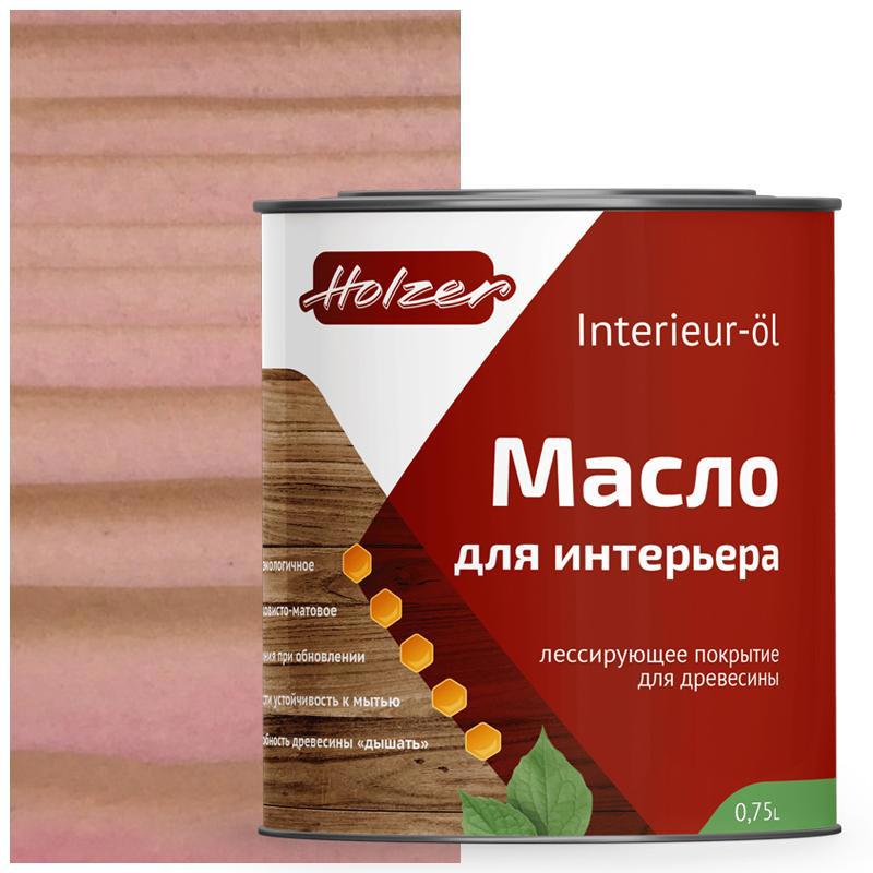 90407689 Масло для интерьера Mint075RozovayPudra цвет розовый 0.75 л STLM-0218139 HOLZER