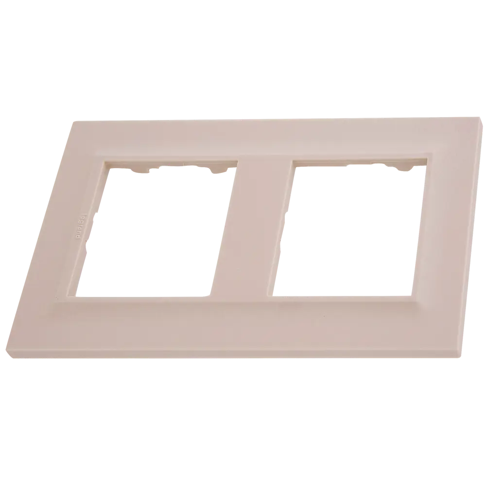 Рамка для розеток и выключателей Legrand Structura 2 поста цвет розовый 82064616 STLM-2160077 - Вид №2