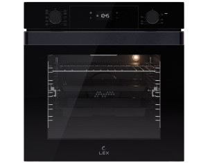 9208990 Электрический духовой шкаф LEX EDP 610 BL Wide Series черный