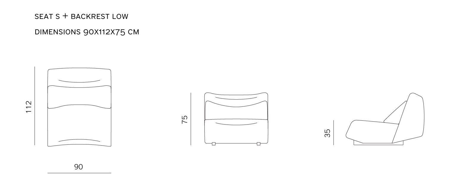 Тканевое кресло prostoria Отсутствует ARCH-00039398 - Вид №4