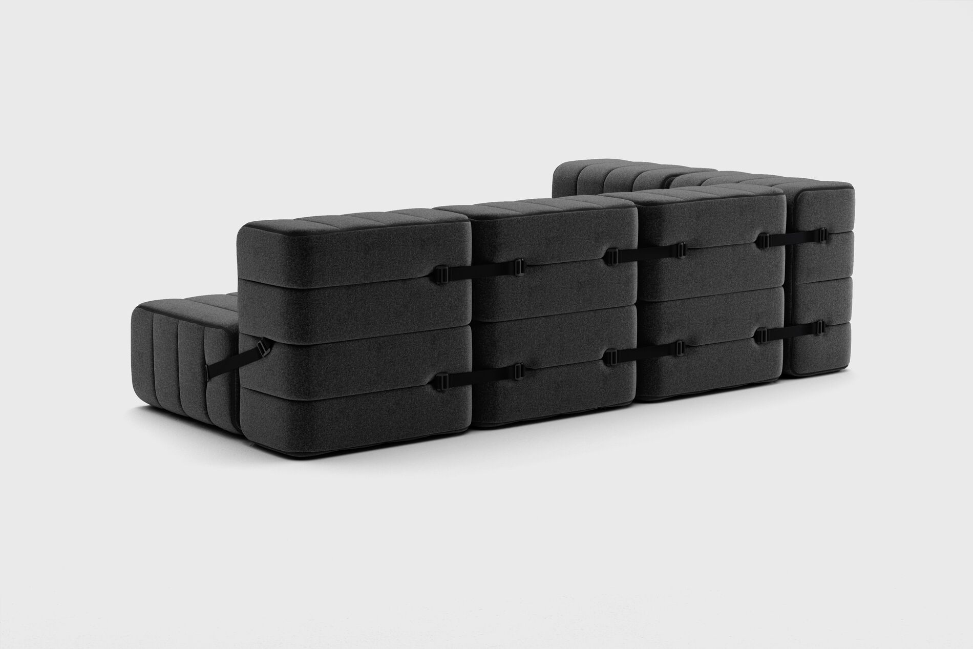 Модульный угловой диван из ткани AMBIVALENZ Curt ARCH-00061719 - Вид №40