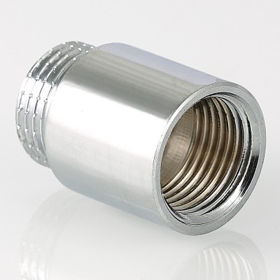 VTr.198.C.0460 Фитинг резьбовой – удлинитель хромированный Valtec 1/2" х 60 мм  - Вид №5