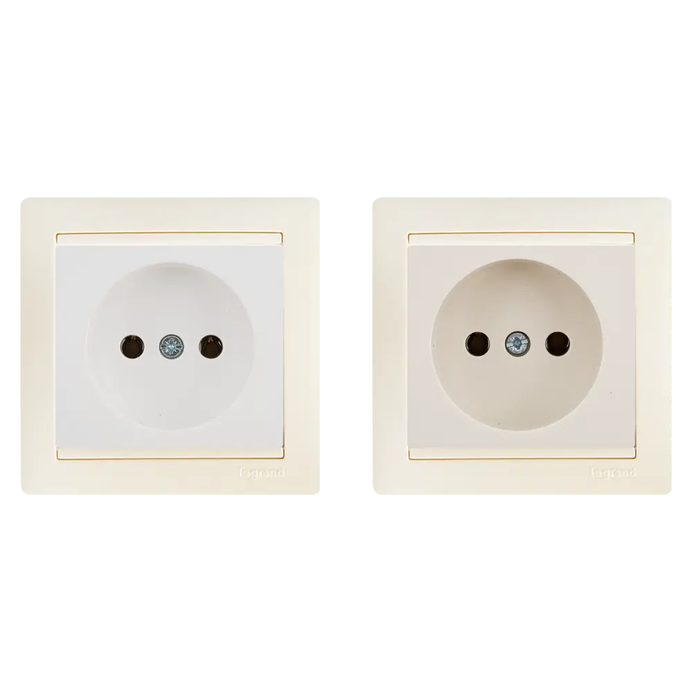 Рамка Legrand Valena Classic для розеток в цвете слоновая кость 11274189 STLM-0001154 - Вид №1