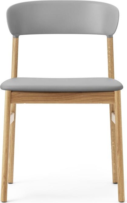 1401019 Herit Обивка для стульев Oak Spectrum Leather Grey Normann Copenhagen  - Вид №1
