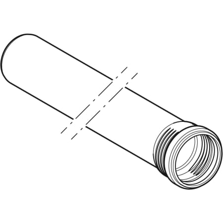 393.404.14.1 Труба Geberit Silent-Pro с раструбной муфтой Geberit  - Вид №1