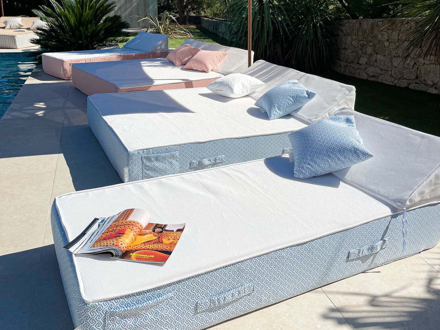 2-местная Садовая кровать из ткани MX HOME BB2 / BR2 / BW2 ARCH-00017621 - Вид №2