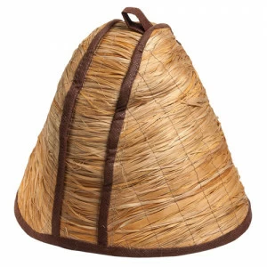 Шапка банная из лыка