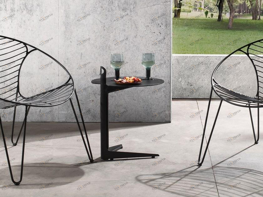 Joli Круглый алюминиевый сервисный столик sun-id-1485048