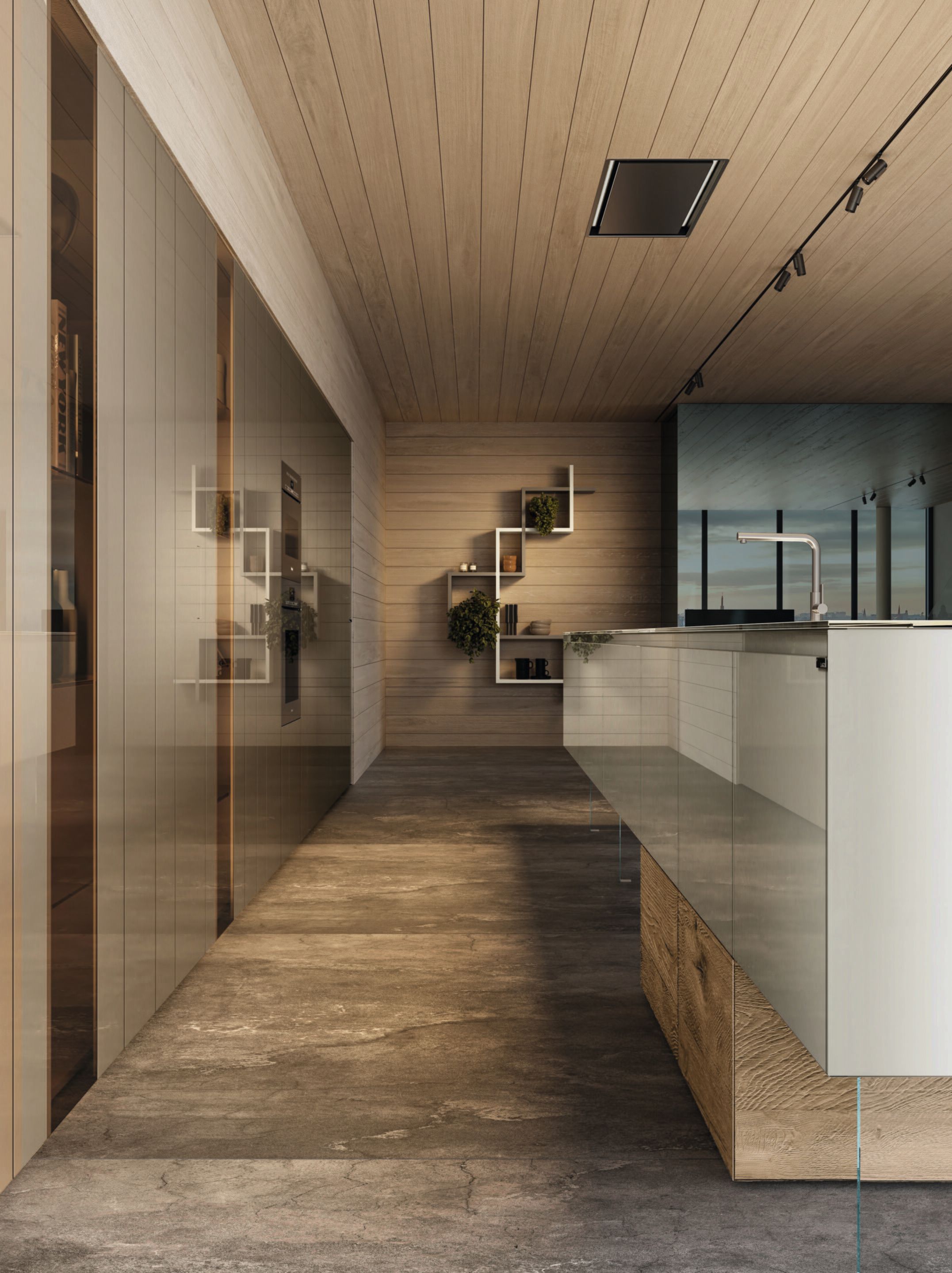 Кухня с островом Lago 36e8 CUT KITCHEN 2823 ARCH-00072733 - Вид №4