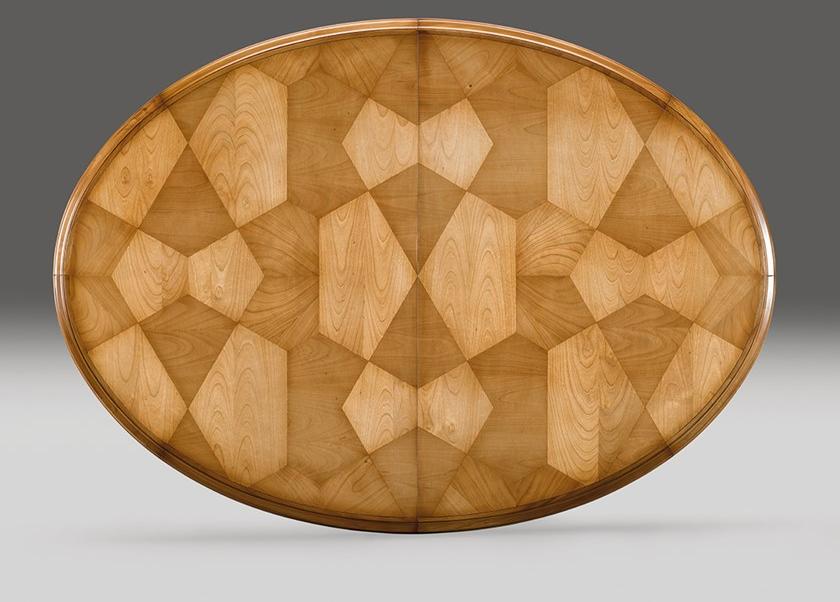 Prestige Овальный стол из лакированного вишневого дерева Regina Cvf092 - Вид №2