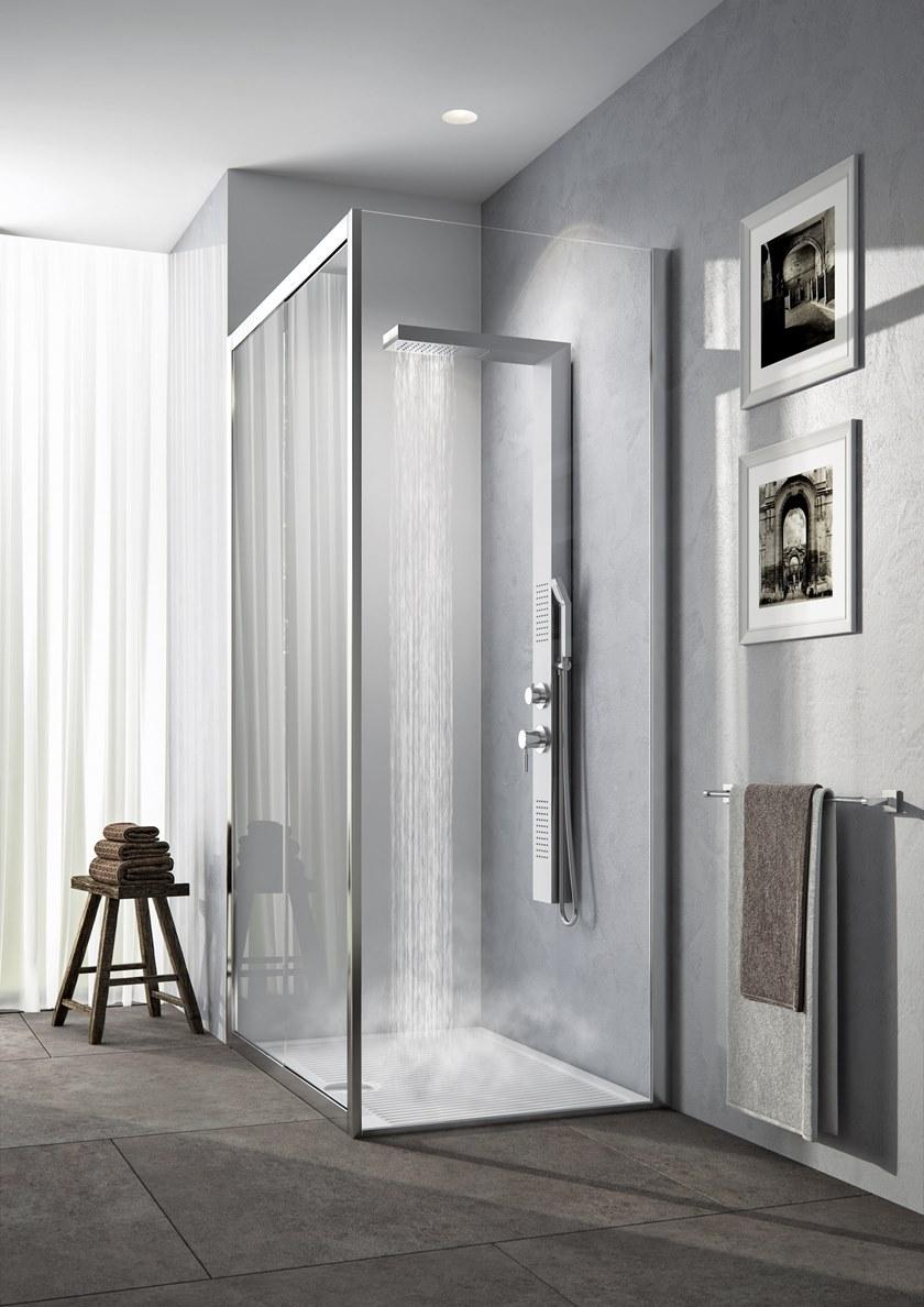 GEDY Настенная многофункциональная душевая стойка с водопадной струей sun-id-1477627 - Вид №1