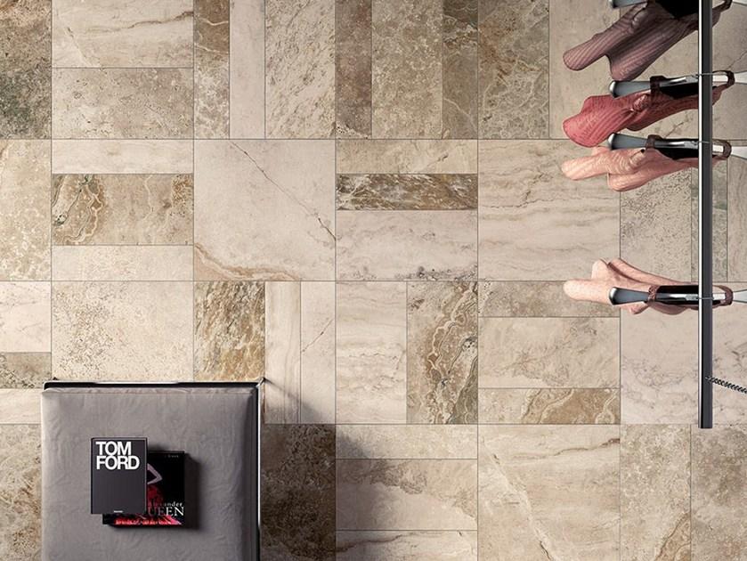 Italgraniti Настенная / напольная плитка из керамогранита для внутренних и наружных работ с эффектом мрамора Stone mix sun-id-1358834 - Вид №2