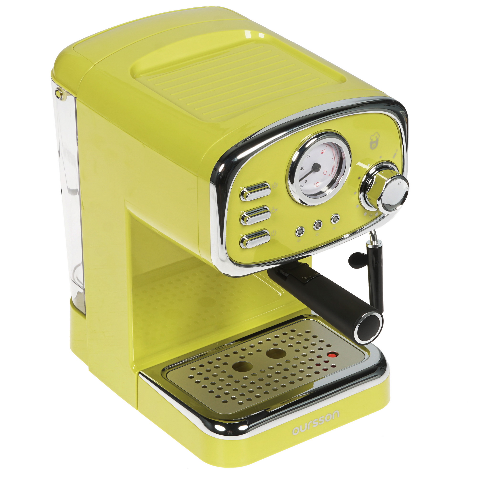 8121355 Кофеварка рожковая Oursson EM1505/GA зеленый STDN-0149639 - Вид №5