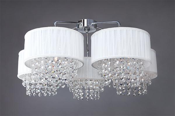 Потолочная люстра Bogates Aphrodite 246/5 Strotskis BOGATES ДИЗАЙНЕРСКИЕ, APHRODITE 183512 Белый  - Вид №3