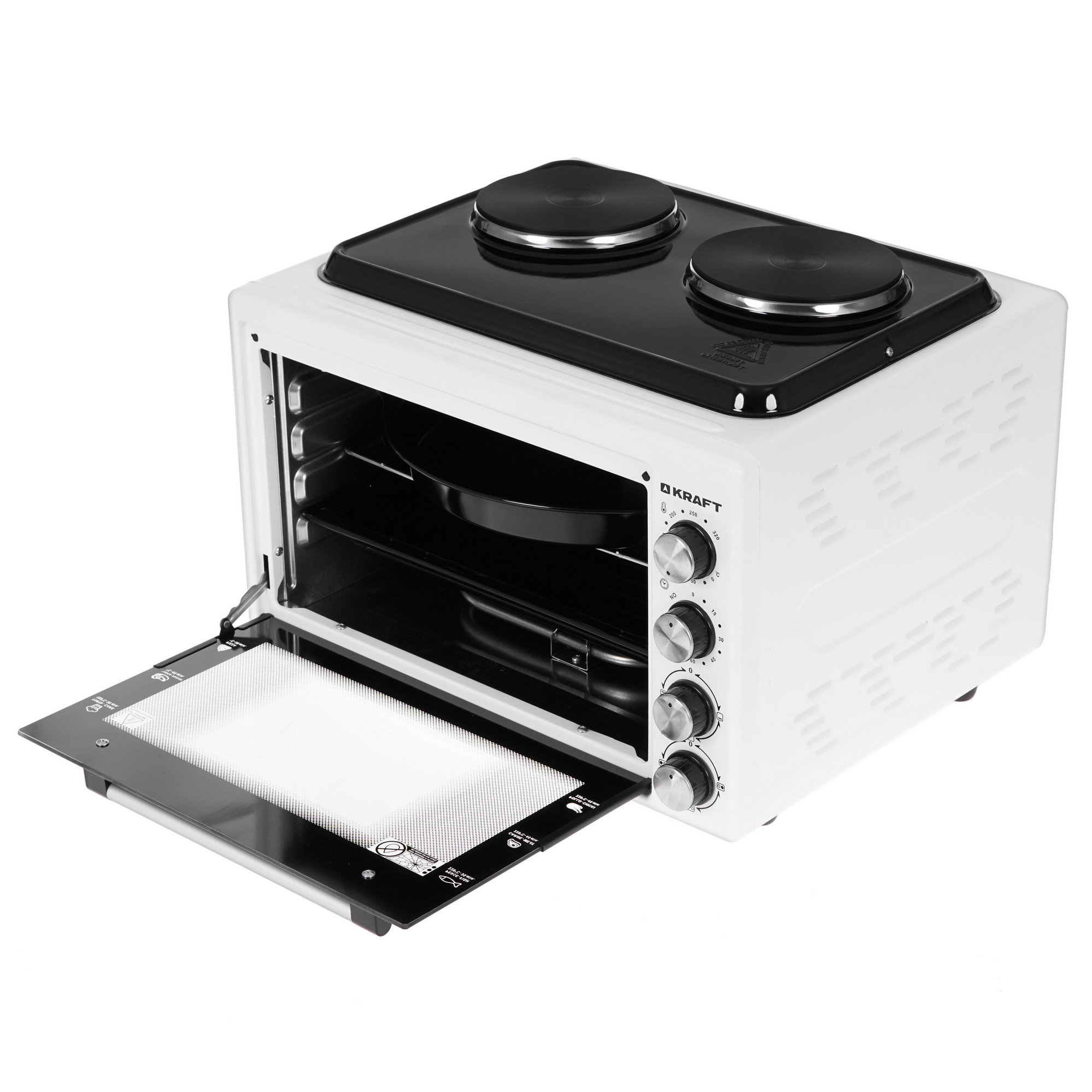 5347099 Мини-печь Kraft KF-MOHP 3800 W белый STDN-0136445 - Вид №6