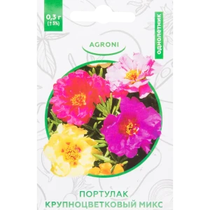 Семена цветов Портулак крупноцветковый микс смесь окрасок Agroni 82457722 STLM-2165797