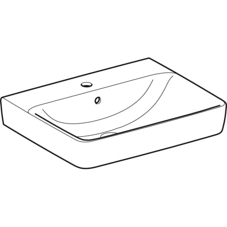 501.724.00.1 Накладная раковина Geberit Renova Plan Geberit  - Вид №14